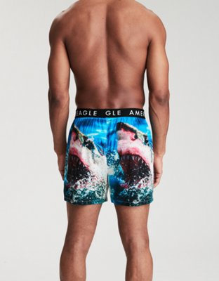 Мужские брюки American Eagle AEO Shark Attack Stretch Boxer Short — фото 2