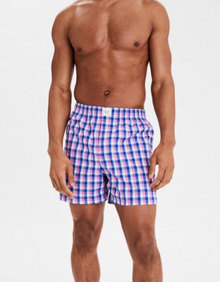 AEO Plaid Stretch Boxer Short