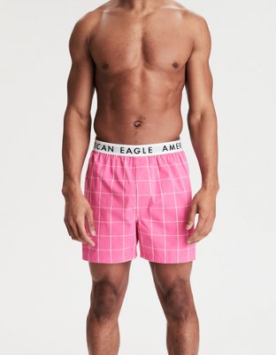 AEO Plaid Stretch Boxer Short