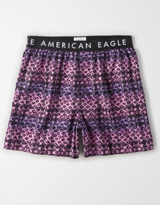 Мужские брюки American Eagle AEO Grad Animal Stretch Boxer Short — фото 2