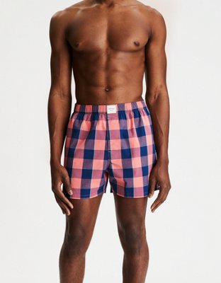 AEO Plaid Stretch Boxer Short