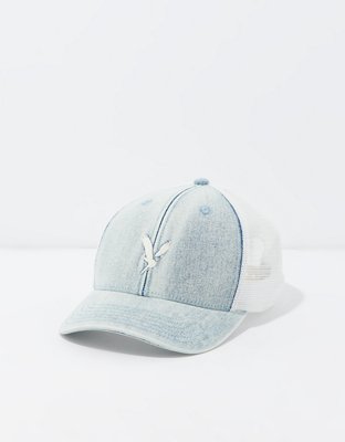 Мужские головные уборы American Eagle AE Denim Trucker Hat — фото 2