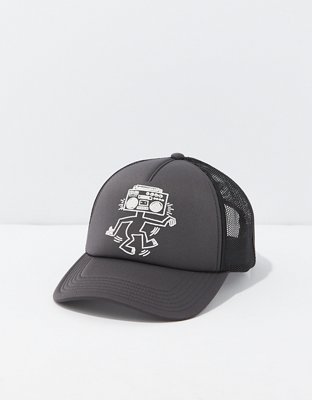 Casquette de camionneur à image Keith Haring AE