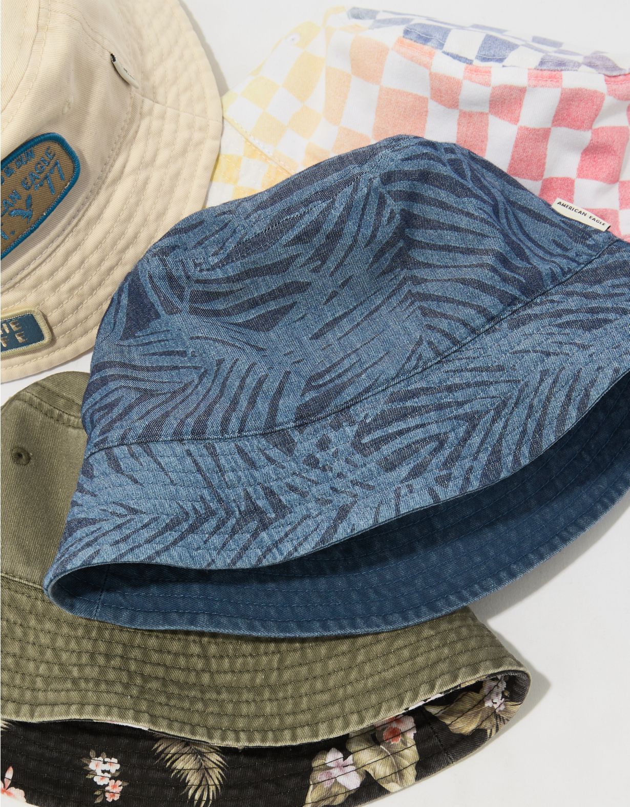Sombrero estilo pescador reversible AE