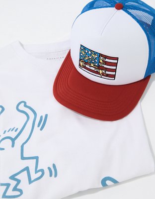 AE Keith Haring Foam Trucker Hat