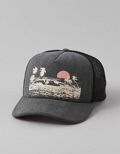 AE Embroidered Trucker Hat