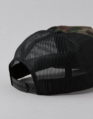 Мужские головные уборы American Eagle AE Twill Trucker Hat — фото 4