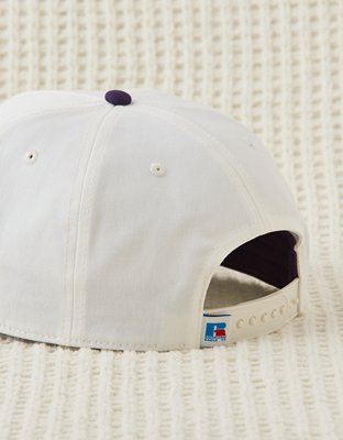 Мужская бейсболка American Eagle AE x Russell Athletic, цвет: Фиолетовый — фото 6
