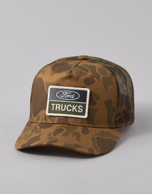 AE Ford Camo Trucker Hat