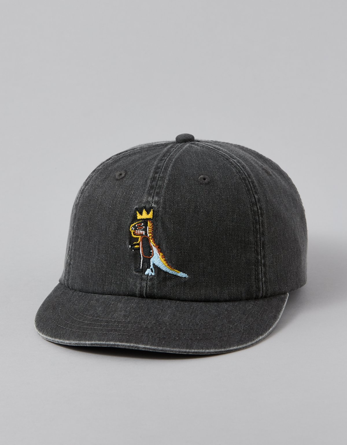 AE Embroidered Basquiat Dad Baseball Hat - image 3