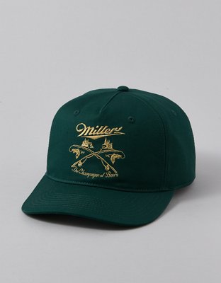 Мужской головной убор American Eagle AE Miller Lite Tourister Hat, цвет: Зелёный — фото 3