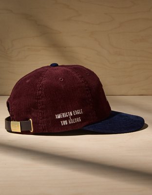 AE x Tru Kolors Corduroy Baseball Hat