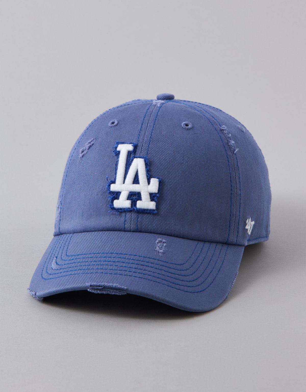 '47 Distressed Los Angeles Dodgers Baseball Hat - image 2