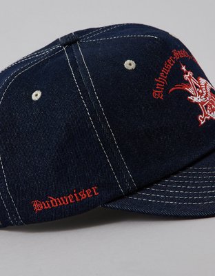 AE Anheuser Busch Denim Retro Hat