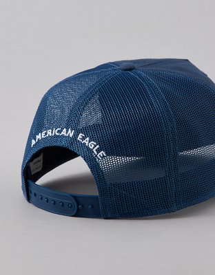 Мужская кепка American Eagle AE x Stagecoach Trucker Hat, цвет: Кобальтовый — фото 2
