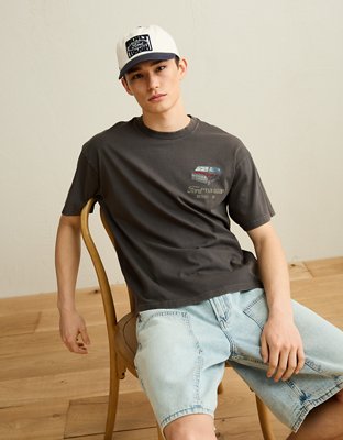 Мужская кепка American Eagle AE Ford Dad Hat, цвет: Кремовый — фото 2
