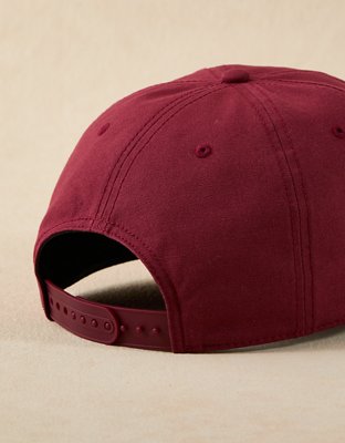 Мужской головной убор American Eagle AE Coors Canvas Retro Hat, цвет: Тёмно-бордовый — фото 3