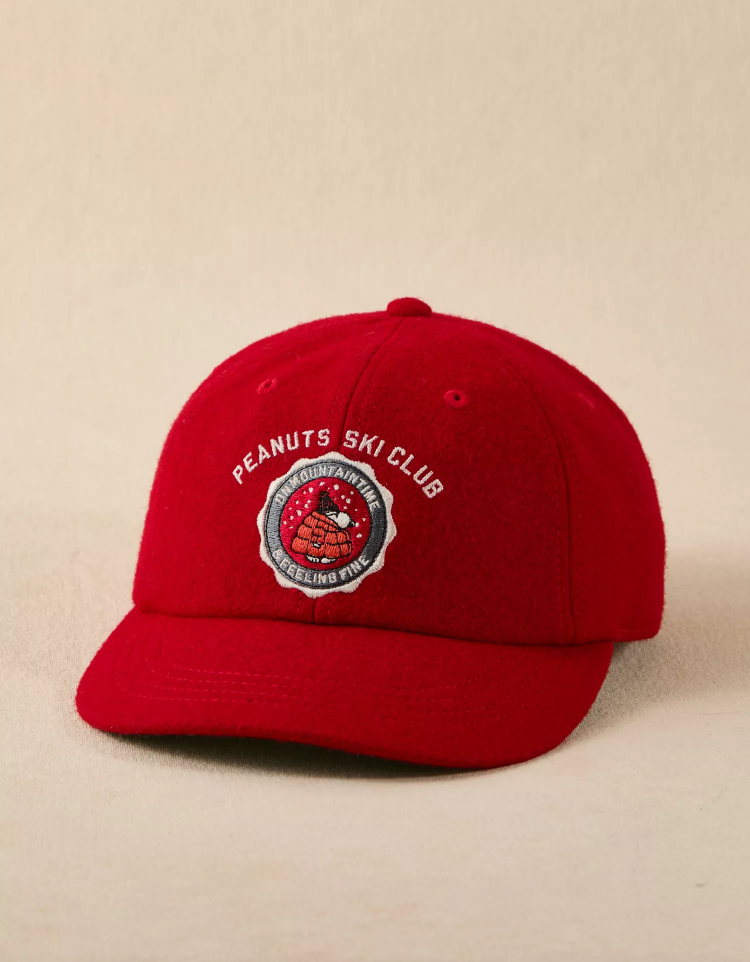 AE Snoopy Wool-Blend Dad Hat - thumbnail 2