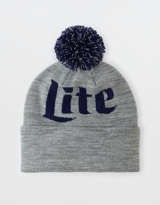 Мужские шапки American Eagle AE Miller Lite Pom Beanie — фото 3