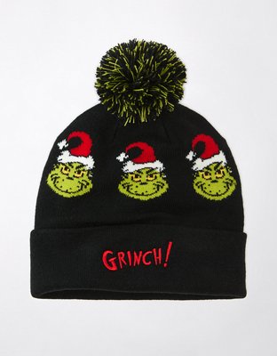 AE Grinch Pom Beanie