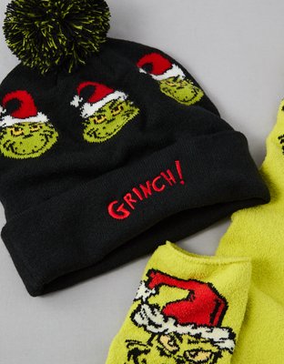 AE Grinch Pom Beanie