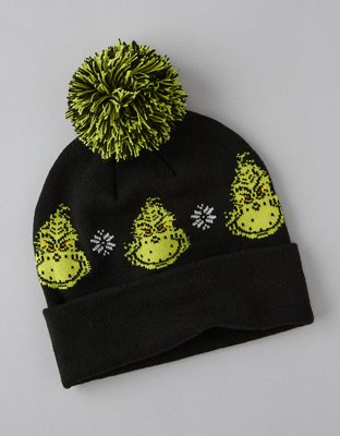 AE Holiday Grinch Beanie