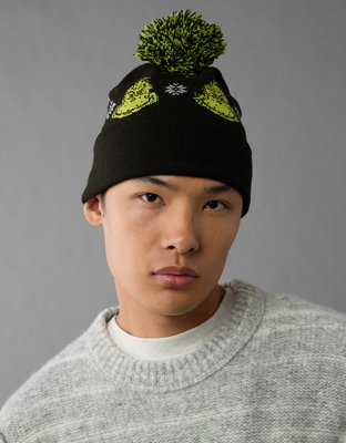 AE Holiday Grinch Beanie