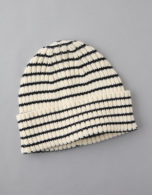 AE Striped Ribbed Beanie