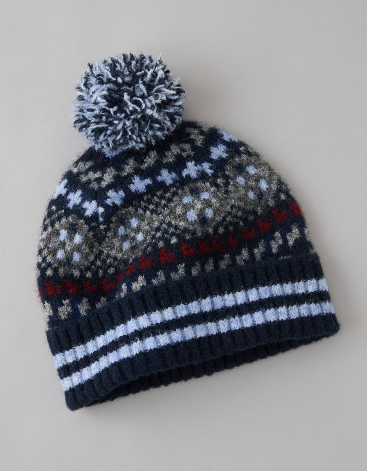 AE Fairisle Pom Beanie - image 2