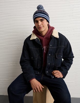 AE Fairisle Pom Beanie