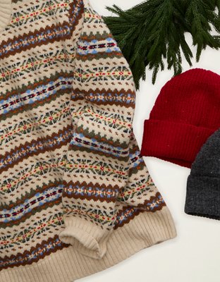 AE Cozy Shaker Stitch Beanie