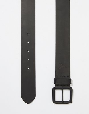 Мужские ремни American Eagle AEO Wide Leather Belt — фото 2