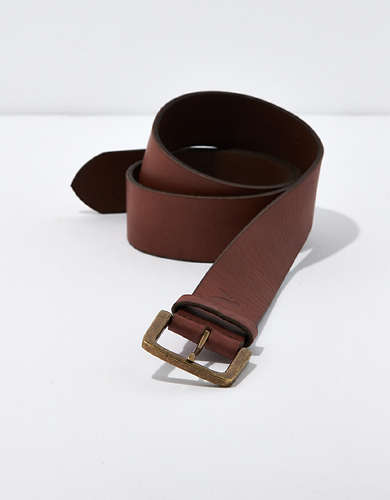AEO Wide Leather Belt