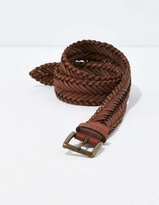 AEO Braided Leather Belt