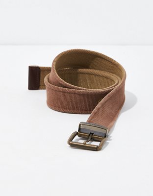 Ceinture en toile réversible AE