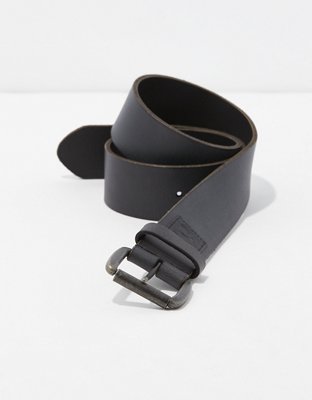 Black Leather Belt, Mens Belt, Womens Belt, Leather Belt for Man