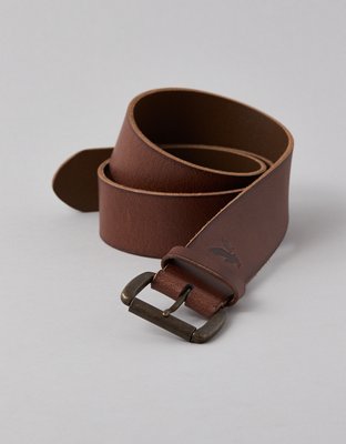 AEO Oval Buckle Leather Belt