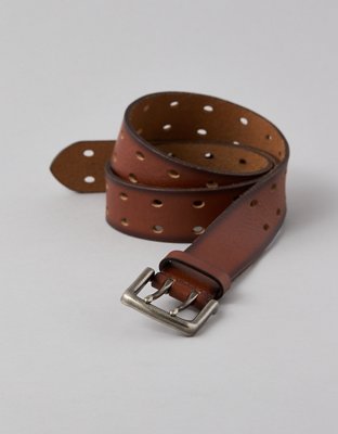 AEO Cinturón de Cuero de Dos Dientes