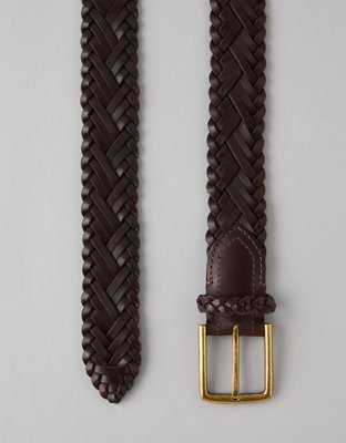 AE Braided Leather Belt