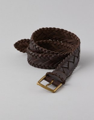 AE Braided Leather Belt