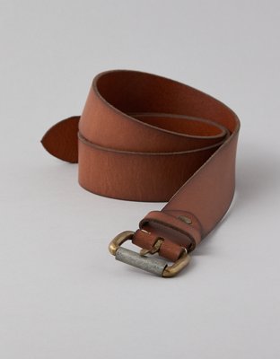 American eagle leather belt best sale