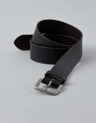 AE Square Buckle Leather Belt