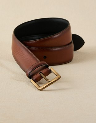 AE Casual Leather Belt | American Eagle display picture 3