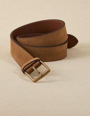 American Eagle Tan Leather Belt AE Casual Leather Belt | American Eagle main image 4