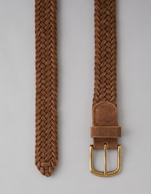 AE Braided Leather Belt