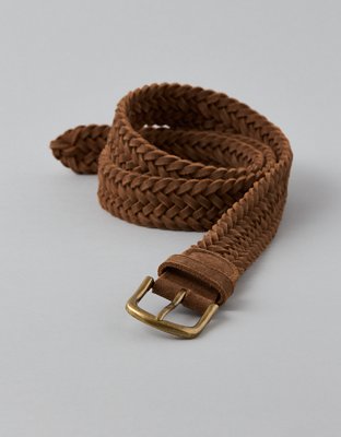 AE Braided Leather Belt