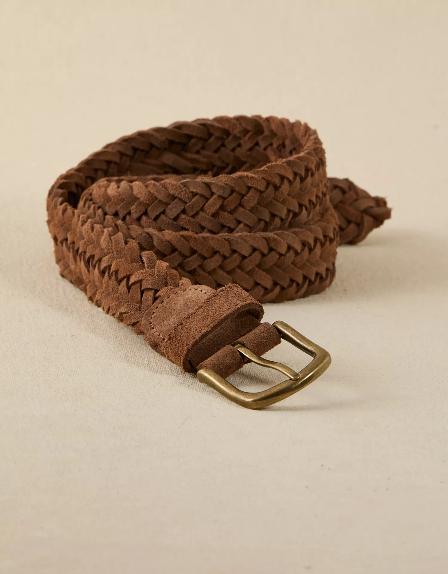 AE Braided Suede Belt