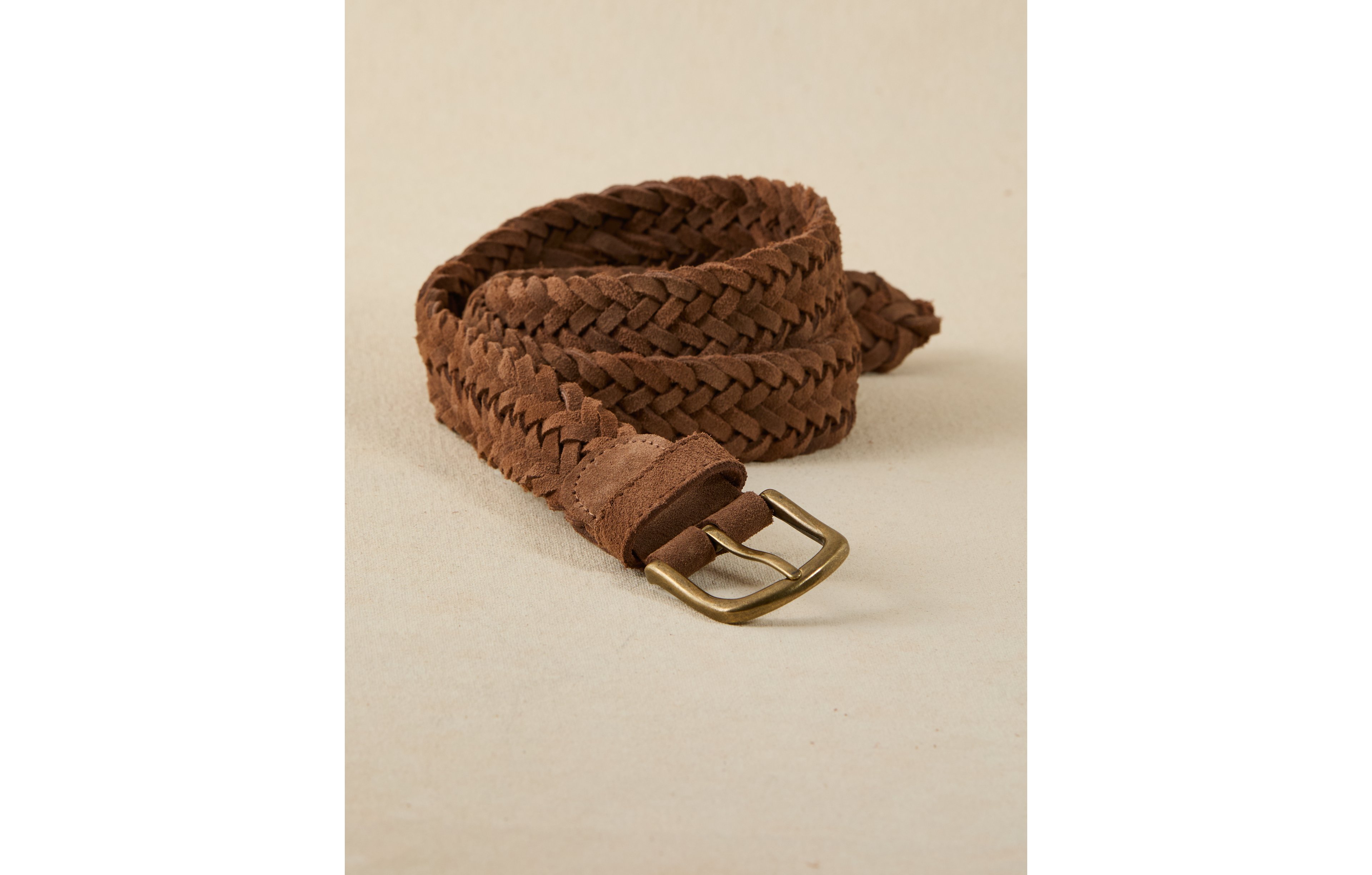 AE Braided Suede Belt