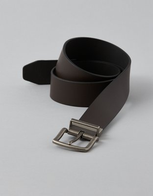 AE Black Leather Belt