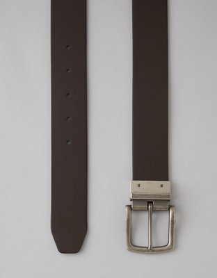 AE Black Leather Belt